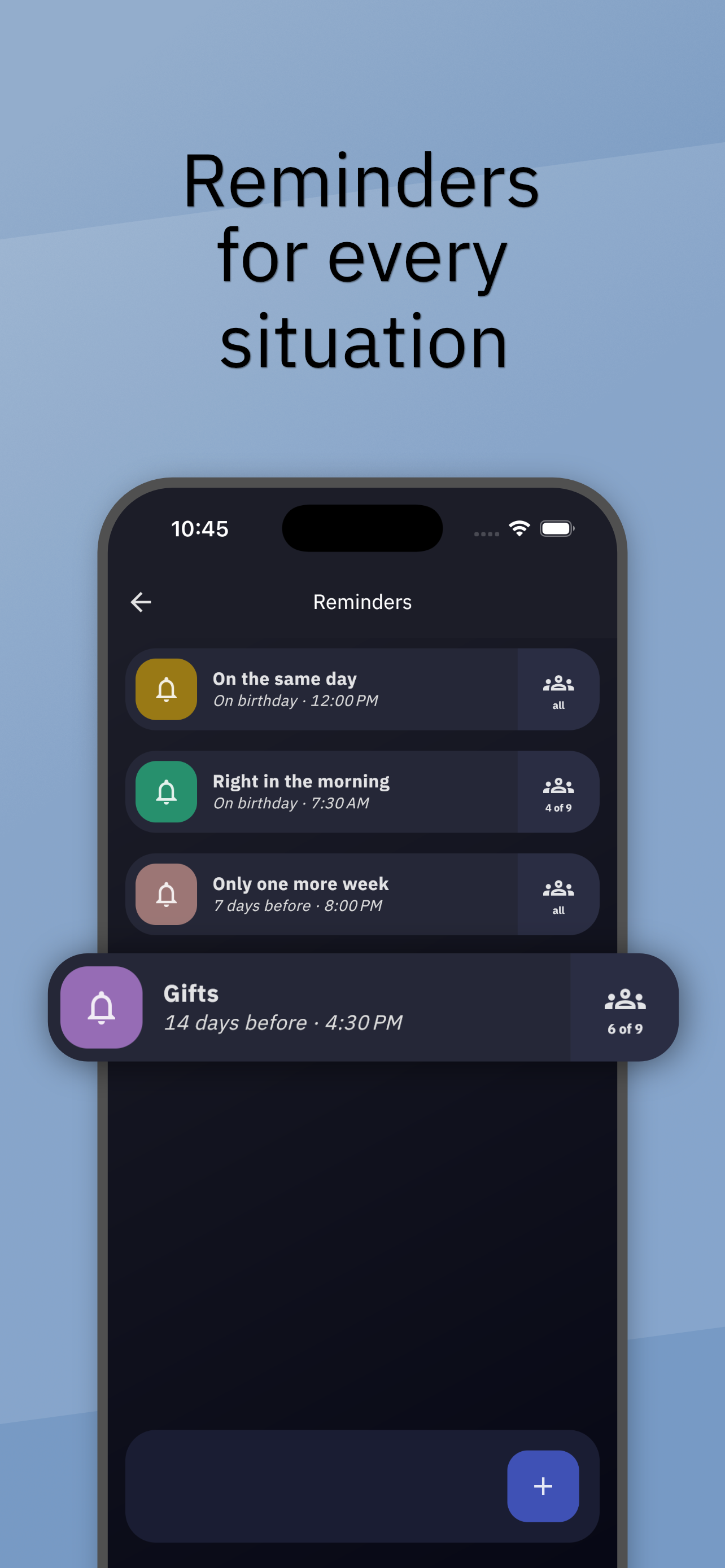 App Store: Reminders